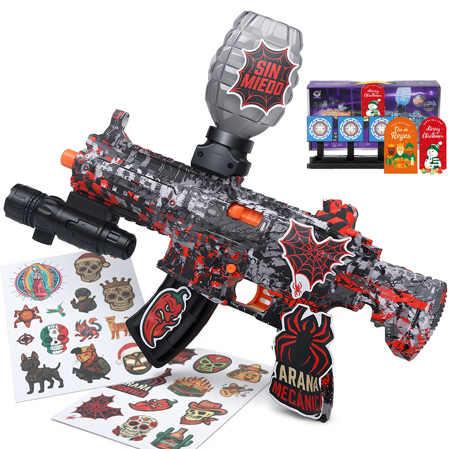 Lanzador de hidrogel compacto con stickers - Gelazo